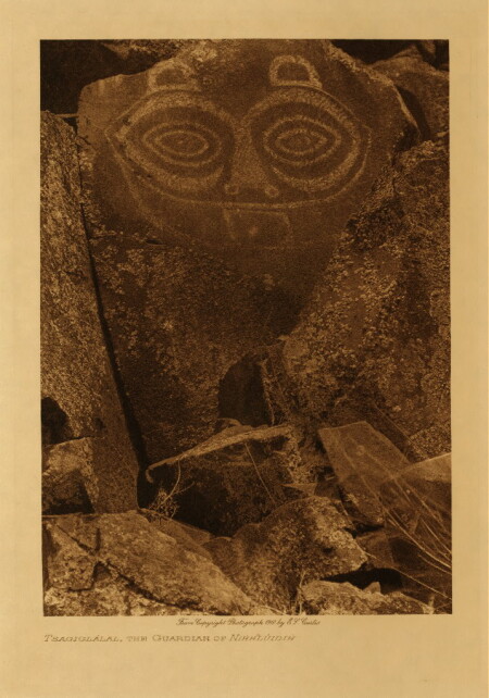 Tsagaglalal (She Who Watches) is said to be a death mask, a warning of pestilence 